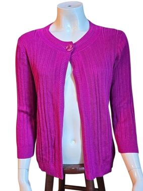 Size Small Mulberry Colored Cardigan
